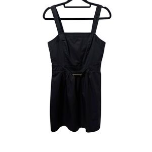 Jacob Little Black Dress Belted Mini Dress Size 8 Vintage Y2K Cocktail